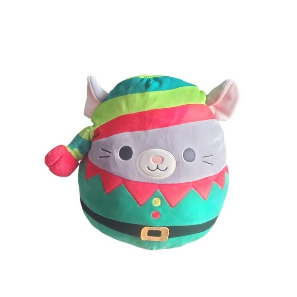 Squishmallows Misty the Mouse Elf Plush 12” Christmas Holiday 2022 Kellytoy